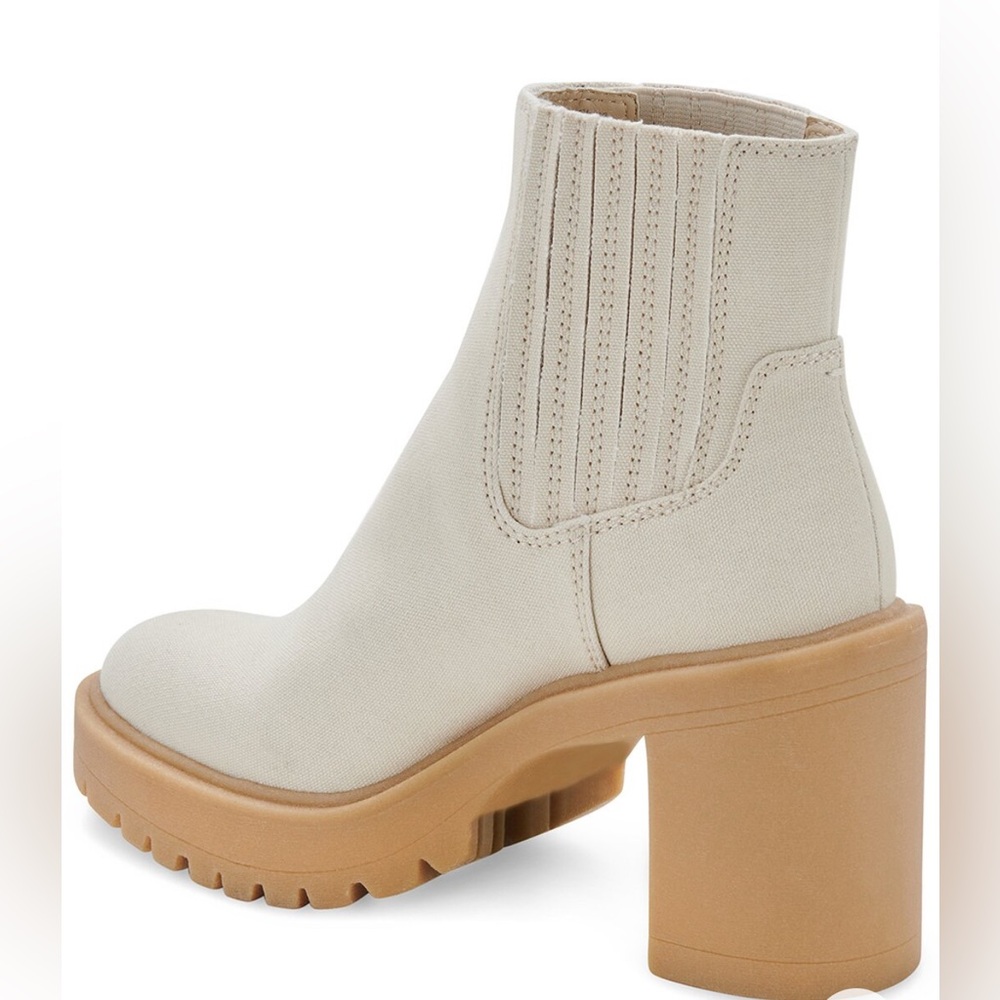 Dolce Vita Caster Brown Suede Lug Sole Bootie 8 1/2